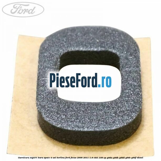 Garnitura suport bara spate 4 usi berlina Ford Focus 2008-2011 1.6 TDCi 109 cp Garnitura suport bara spate 4 usi berlina Ford Focus 2008-2011 1.6 TDCi 109 cp G8DA, G8DB, G8DD, G8DE, G8DF diesel