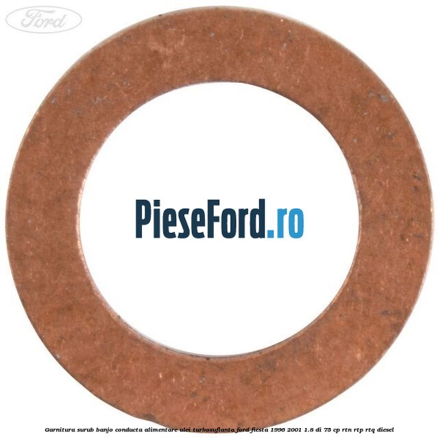 Garnitura surub banjo conducta alimentare ulei turbosuflanta Ford Fiesta 1996-2001 1.8 DI 75 cp RTN, RTP, RTQ diesel