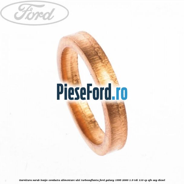 Garnitura surub banjo conducta alimentare ulei turbosuflanta Ford Galaxy 1995-2000 1.9 TDI 110 cp AFN, AVG diesel