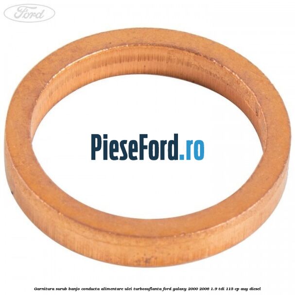 Garnitura surub banjo conducta alimentare ulei turbosuflanta Ford Galaxy 2000-2006 1.9 TDI 115 cp AUY diesel