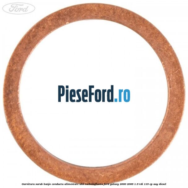 Garnitura surub banjo conducta alimentare ulei turbosuflanta Ford Galaxy 2000-2006 1.9 TDI 115 cp AUY diesel