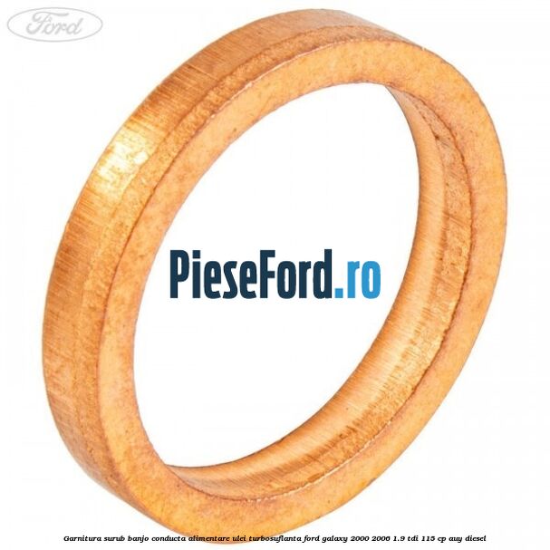 Garnitura surub banjo conducta alimentare ulei turbosuflanta Ford Galaxy 2000-2006 1.9 TDI 115 cp AUY diesel