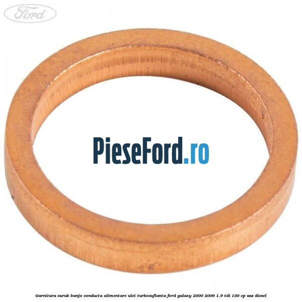 Garnitura surub banjo conducta alimentare ulei turbosuflanta Ford Galaxy 2000-2006 1.9 TDI 130 cp ASZ diesel