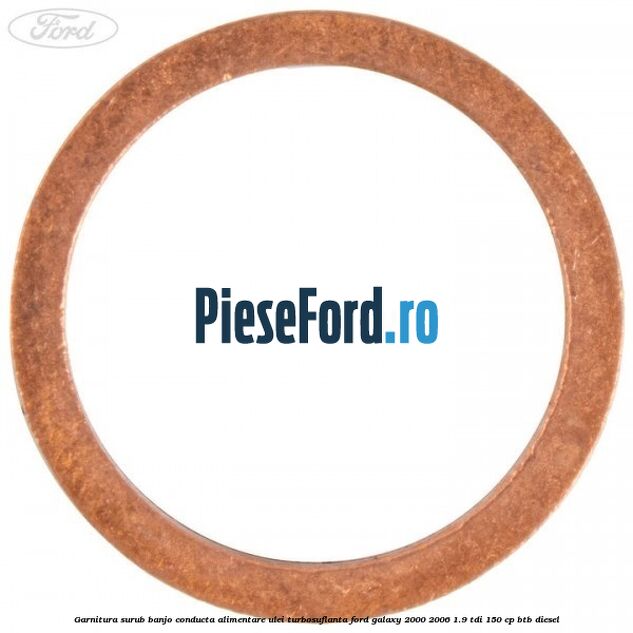 Garnitura surub banjo conducta alimentare ulei turbosuflanta Ford Galaxy 2000-2006 1.9 TDI 150 cp BTB diesel
