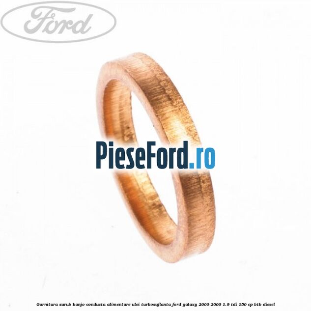 Garnitura surub banjo conducta alimentare ulei turbosuflanta Ford Galaxy 2000-2006 1.9 TDI 150 cp BTB diesel