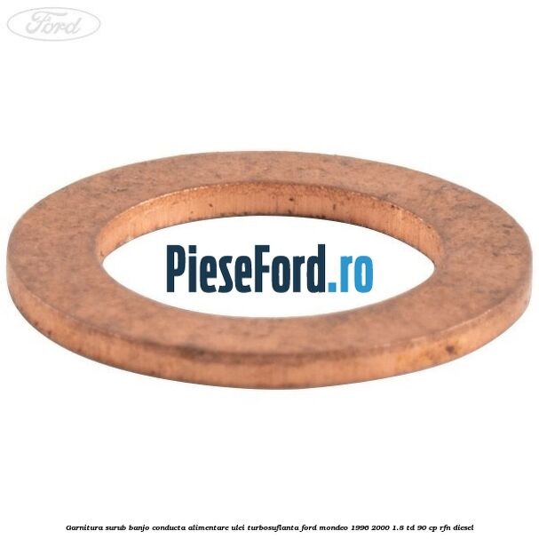 Garnitura surub banjo conducta alimentare ulei turbosuflanta Ford Mondeo 1996-2000 1.8 TD 90 cp RFN diesel