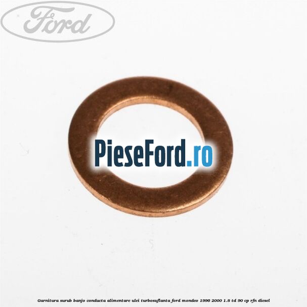 Garnitura surub banjo conducta alimentare ulei turbosuflanta Ford Mondeo 1996-2000 1.8 TD 90 cp RFN diesel