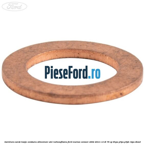 Garnitura surub banjo conducta alimentare ulei turbosuflanta Ford Tourneo Connect 2002-2014 1.8 Di 75 cp BHPA, P7PA, P7PB, R2PA diesel