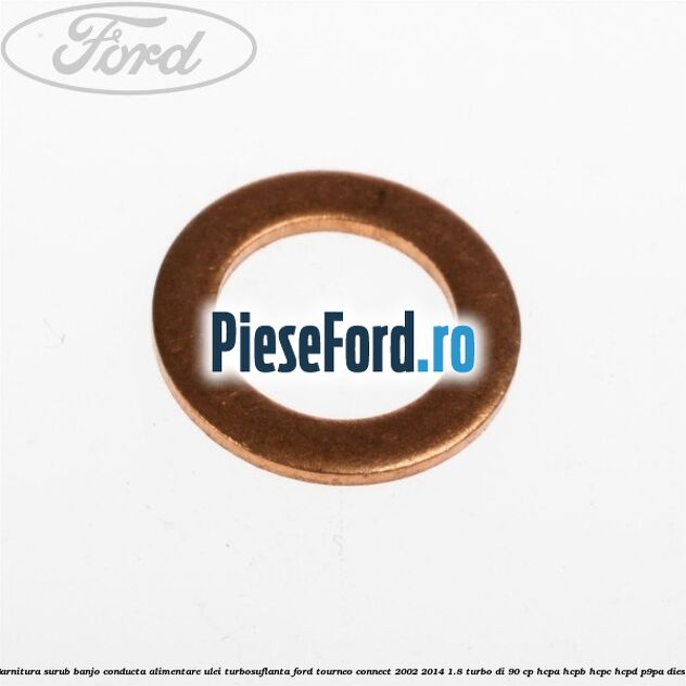 Garnitura surub banjo conducta alimentare ulei turbosuflanta Ford Tourneo Connect 2002-2014 1.8 Turbo Di 90 cp HCPA, HCPB, HCPC, HCPD, P9PA diesel