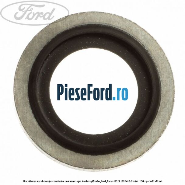 Garnitura surub banjo conducta evacuare apa turbosuflanta Ford Focus 2011-2014 2.0 TDCi 163 cp TXDB diesel