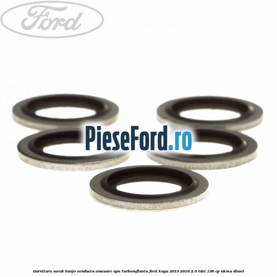 Garnitura surub banjo conducta evacuare apa turbosuflanta Ford Kuga 2013-2016 2.0 TDCi 136 cp UKMA diesel