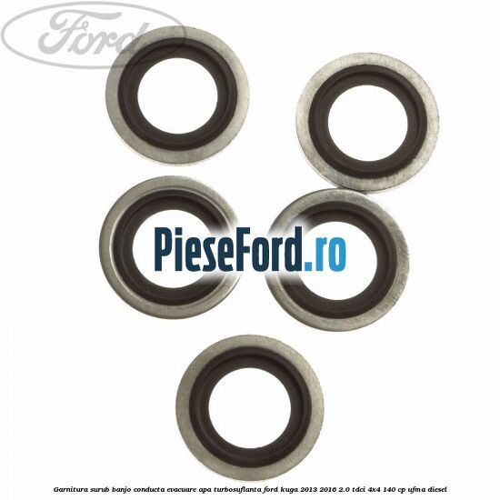 Garnitura surub banjo conducta evacuare apa turbosuflanta Ford Kuga 2013-2016 2.0 TDCi 4x4 140 cp UFMA diesel
