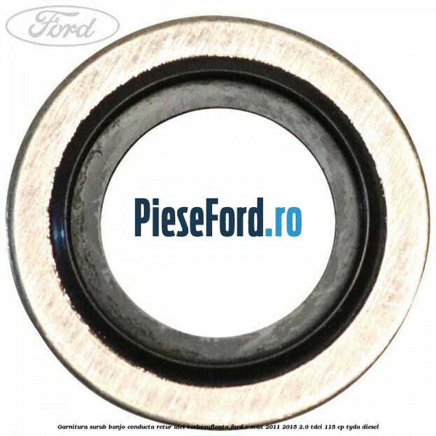Garnitura surub banjo conducta retur ulei turbosuflanta Ford C-Max 2011-2015 2.0 TDCi 115 cp TYDA diesel