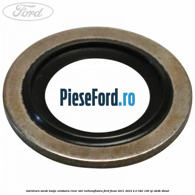 Garnitura surub banjo conducta retur ulei turbosuflanta Ford Focus 2011-2014 2.0 TDCi 136 cp UKDB diesel