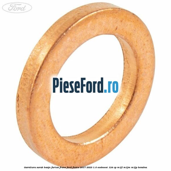 Garnitura surub banjo furtun frana Ford Fiesta 2017-2023 1.0 EcoBoost 124 cp M1JL, M1JM, M1JP benzina