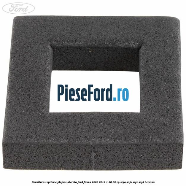 Garnitura tapiterie plafon laterala Ford Fiesta 2008-2012 1.25 82 cp SNJA, SNJB, SNJC, SNJD benzina