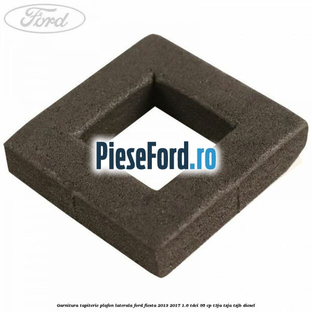 Garnitura tapiterie plafon laterala Ford Fiesta 2013-2017 1.6 TDCi 95 cp T3JA, TZJA, TZJB diesel
