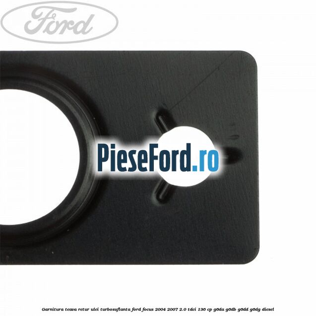 Garnitura teava retur ulei turbosuflanta Ford Focus 2004-2007 2.0 TDCi 136 cp G6DA, G6DB, G6DD, G6DG diesel