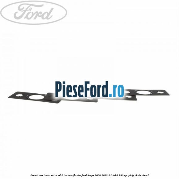 Garnitura teava retur ulei turbosuflanta Ford Kuga 2008-2012 2.0 TDCi 136 cp G6DG, UKDA diesel