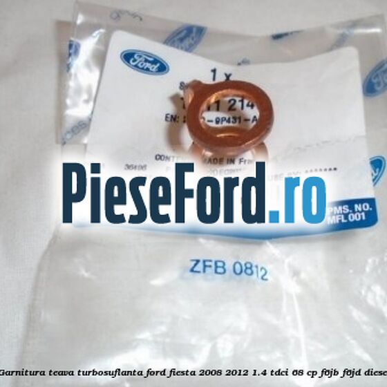 Garnitura teava turbosuflanta Ford Fiesta 2008-2012 1.4 TDCi 68 cp F6JB, F6JD diesel