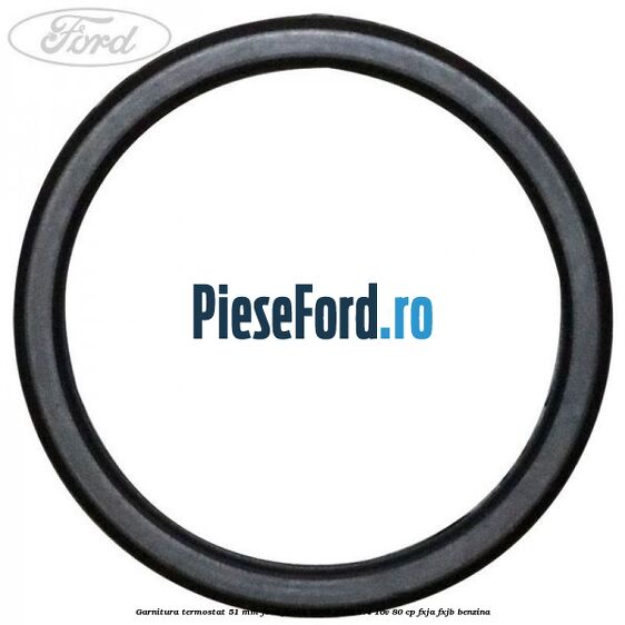 Garnitura, termostat 51 mm Ford Fiesta 2005-2008 1.4 16V 80 cp Garnitura, termostat 51 mm Ford Fiesta 2005-2008 1.4 16V 80 cp FXJA, FXJB benzina