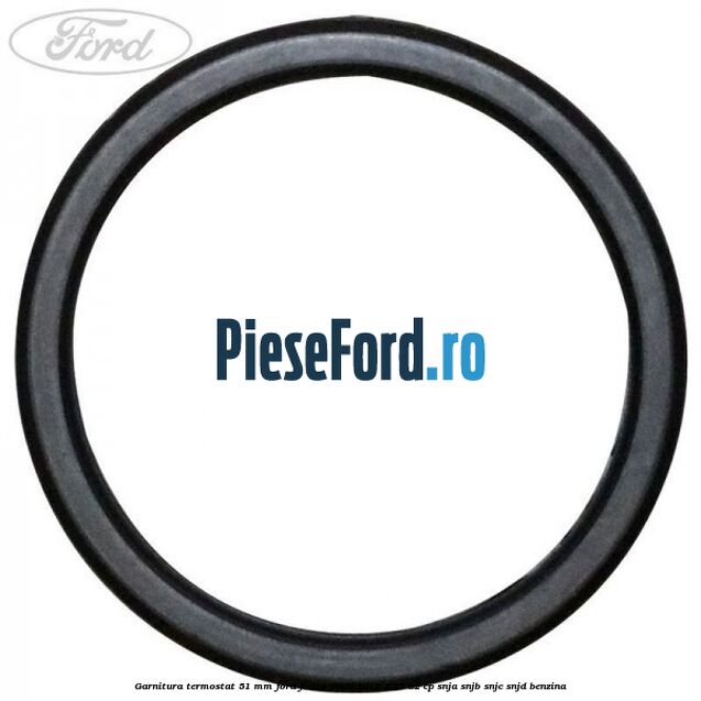 Garnitura, termostat 51 mm Ford Fiesta 2008-2012 1.25 82 cp SNJA, SNJB, SNJC, SNJD benzina