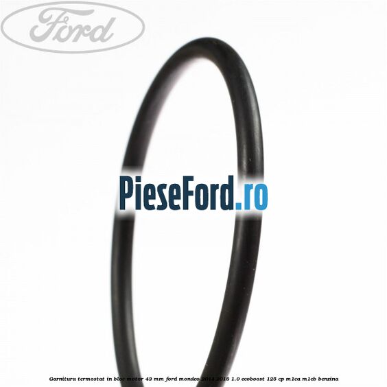 Garnitura termostat in bloc motor 43 MM Ford Mondeo 2014-2018 1.0 EcoBoost 125 cp M1CA, M1CB benzina