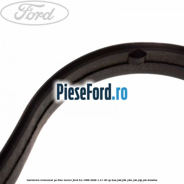 Garnitura, termostat pe bloc motor Ford Ka 1996-2008 1.3 i 60 cp BAA, J4D, J4K, J4M, J4N, J4P, J4S benzina