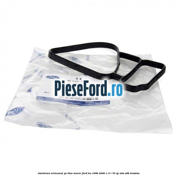 Garnitura, termostat pe bloc motor Ford Ka 1996-2008 1.3 i 70 cp A9A, A9B benzina