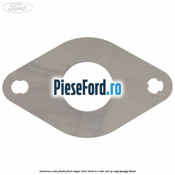 Garnitura toba finala Ford Ranger 2012-2015 2.2 TDCi 120 cp ENPF, GBVAJPF diesel