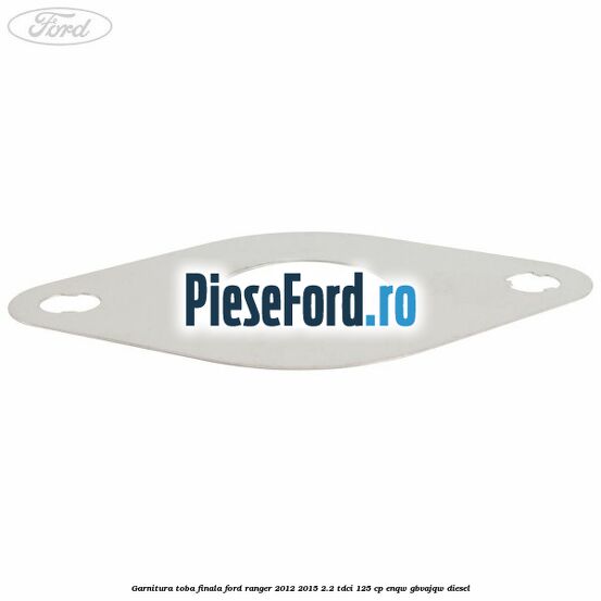 Garnitura toba finala Ford Ranger 2012-2015 2.2 TDCi 125 cp ENQW, GBVAJQW diesel