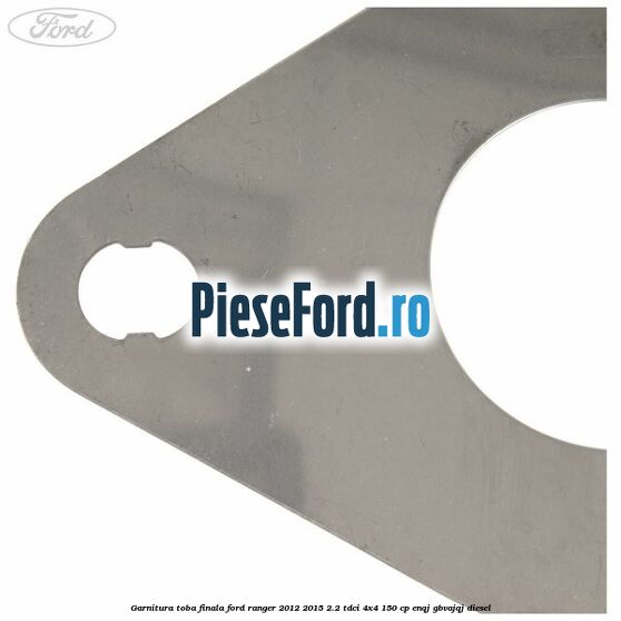 Garnitura toba finala Ford Ranger 2012-2015 2.2 TDCi 4x4 150 cp ENQJ, GBVAJQJ diesel