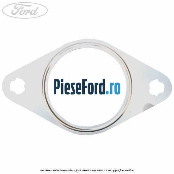 Garnitura toba intermediara Ford Escort 1990-1995 1.3 60 cp J4B, J6A benzina
