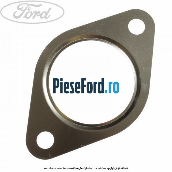 Garnitura toba intermediara Ford Fusion 1.4 TDCi 68 cp Garnitura toba intermediara Ford Fusion 1.4 TDCi 68 cp F6JA, F6JB diesel