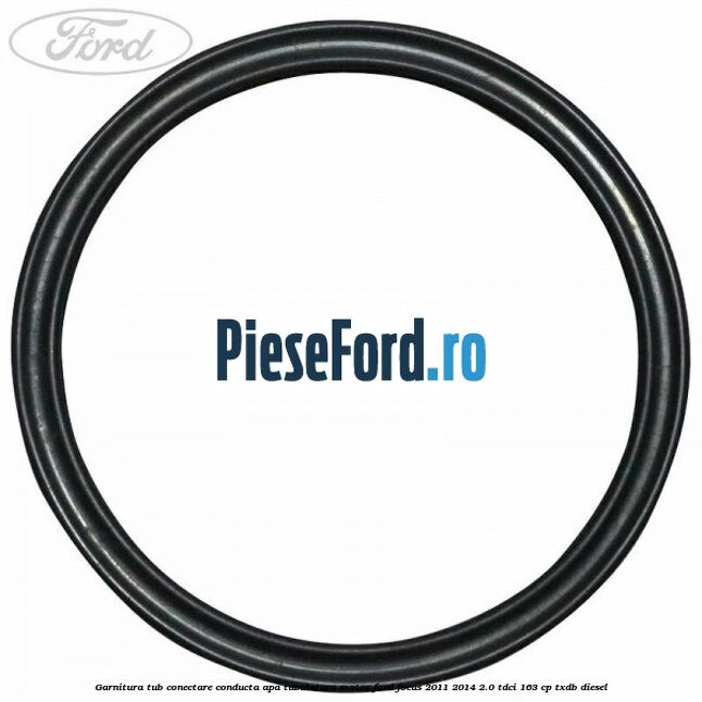 Garnitura, tub conectare conducta apa tubulatura motor Ford Focus 2011-2014 2.0 TDCi 163 cp TXDB diesel