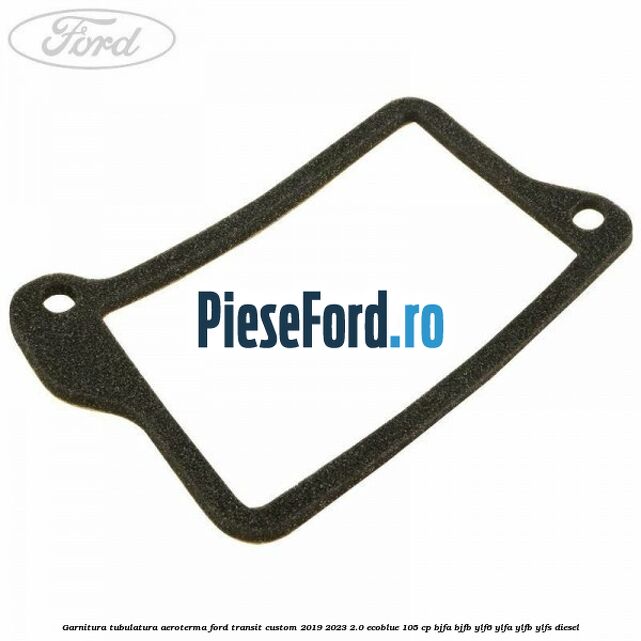 Garnitura tubulatura aeroterma Ford Transit Custom 2019-2023 2.0 EcoBlue 105 cp BJFA, BJFB, YLF6, YLFA, YLFB, YLFS diesel