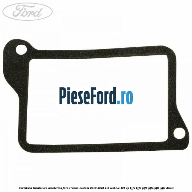 Garnitura tubulatura aeroterma Ford Transit Custom 2019-2023 2.0 EcoBlue 105 cp BJFA, BJFB, YLF6, YLFA, YLFB, YLFS diesel