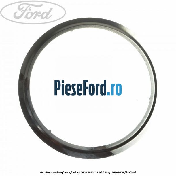 Garnitura turbosuflanta Ford Ka 2009-2016 1.3 TDCi 75 cp 169A1000, FD4 diesel