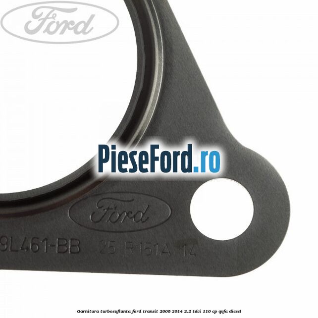 Garnitura turbosuflanta Ford Transit 2006-2014 2.2 TDCi 110 cp QVFA diesel