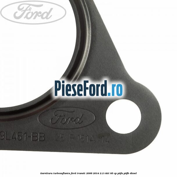 Garnitura turbosuflanta Ford Transit 2006-2014 2.2 TDCi 85 cp P8FA, P8FB diesel