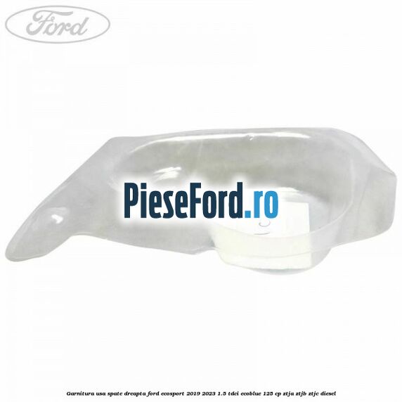Garnitura usa spate dreapta Ford EcoSport 2019-2023 1.5 TDCi EcoBlue 125 cp ZTJA, ZTJB, ZTJC diesel