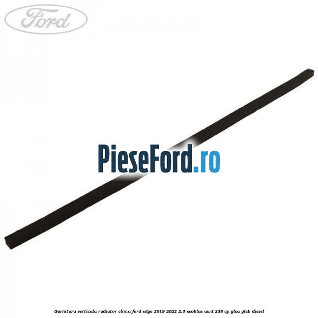 Garnitura verticala radiator clima Ford Edge 2019-2022 2.0 EcoBlue AWD 238 cp YLCA, YLCB diesel