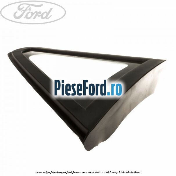 Geam aripa fata dreapta Ford Focus C-Max 2003-2007 1.6 TDCi 90 cp HHDA, HHDB diesel