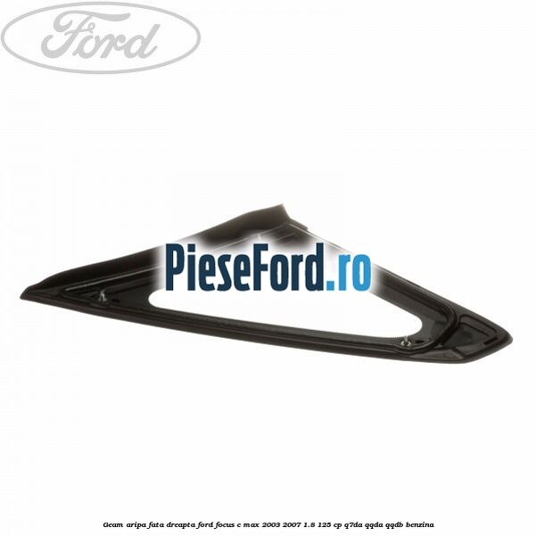 Geam aripa fata dreapta Ford Focus C-Max 2003-2007 1.8 125 cp Q7DA, QQDA, QQDB benzina