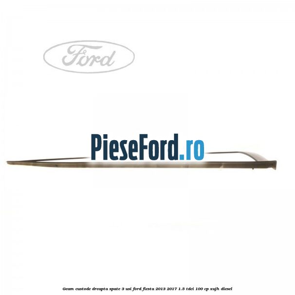 Geam custode dreapta spate 3 usi Ford Fiesta 2013-2017 1.5 TDCi 100 cp Geam custode dreapta spate 3 usi Ford Fiesta 2013-2017 1.5 TDCi 100 cp XUJH diesel