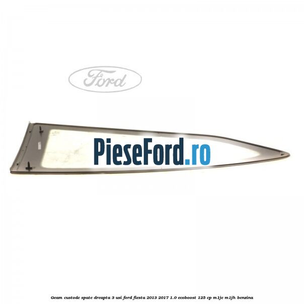 Geam custode spate dreapta 3 usi Ford Fiesta 2013-2017 1.0 EcoBoost 125 cp Geam custode spate dreapta 3 usi Ford Fiesta 2013-2017 1.0 EcoBoost 125 cp M1JE, M1JH benzina