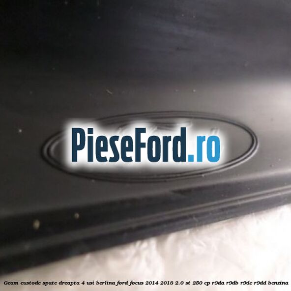 Geam custode spate dreapta, 4 usi berlina Ford Focus 2014-2018 2.0 ST 250 cp R9DA, R9DB, R9DC, R9DD benzina