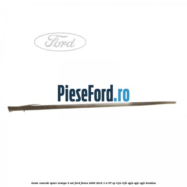 Geam custode spate stanga 3 usi Ford Fiesta 2008-2012 1.4 97 cp Geam custode spate stanga 3 usi Ford Fiesta 2008-2012 1.4 97 cp RTJA, RTJB, SPJA, SPJC, SPJE benzina