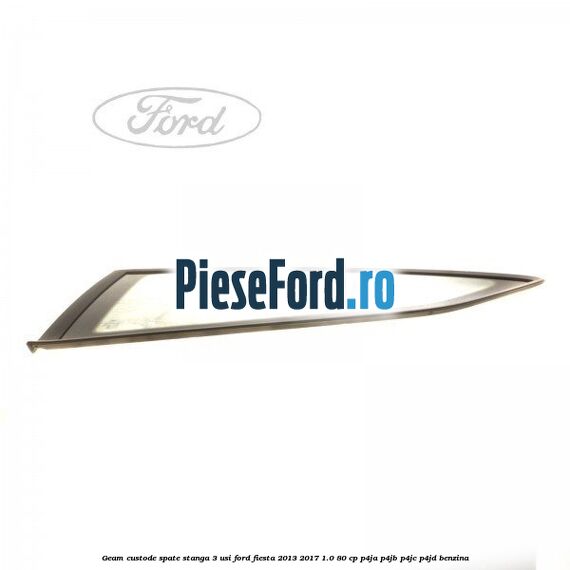 Geam custode spate stanga 3 usi Ford Fiesta 2013-2017 1.0 80 cp P4JA, P4JB, P4JC, P4JD benzina