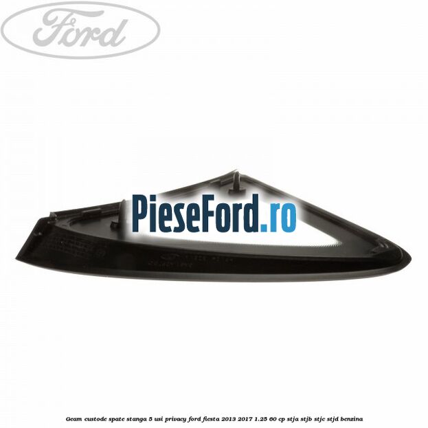 Geam custode spate stanga 5 usi privacy Ford Fiesta 2013-2017 1.25 60 cp STJA, STJB, STJC, STJD benzina